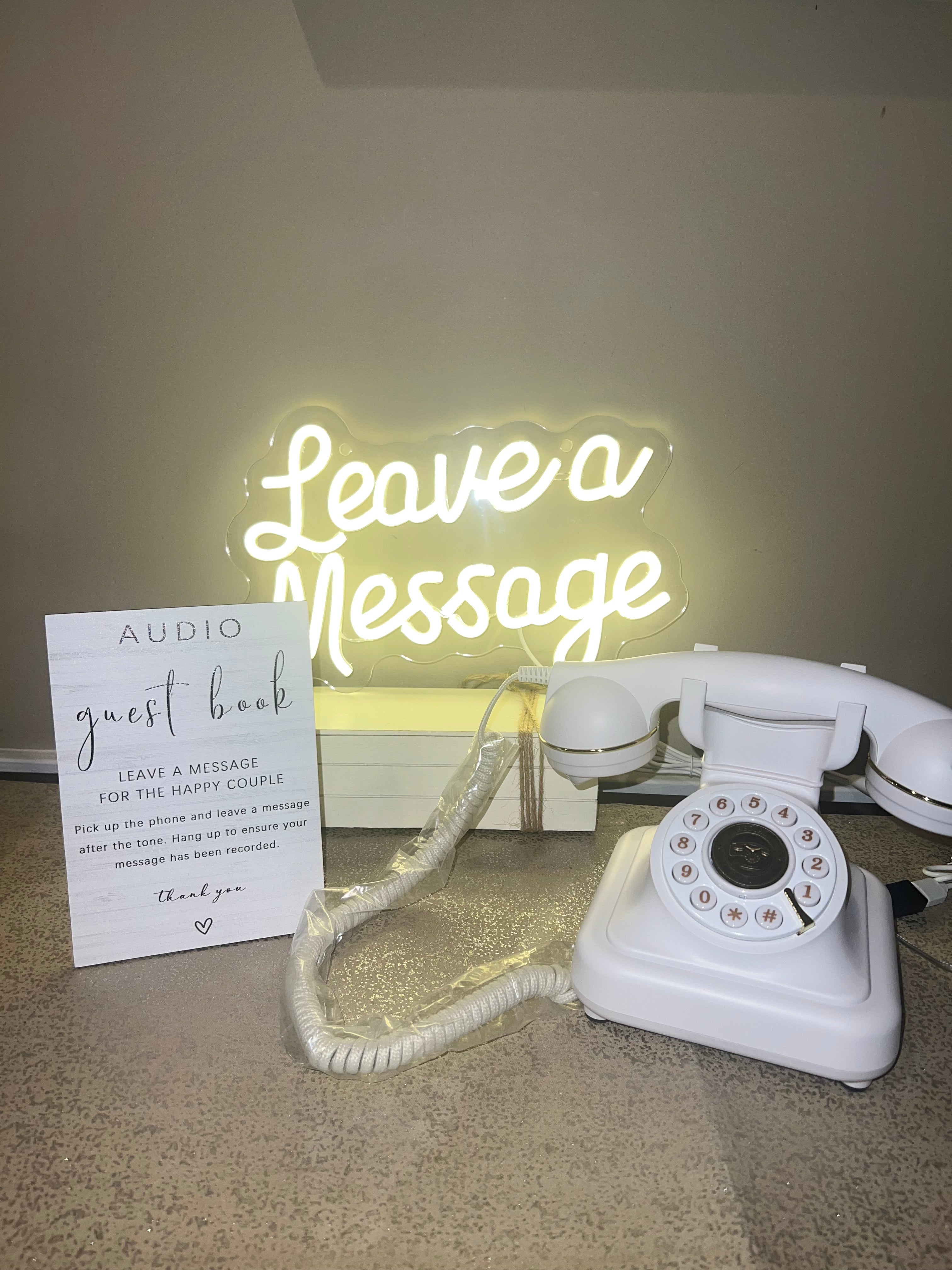 Audio Guestbook Phone