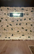 Luxury White Floral Backdrop